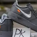 PK GOD OFF-WHITE Out Of Office Low Tops Dark Blue White RETAIL MATERIALS READY TO SHIP