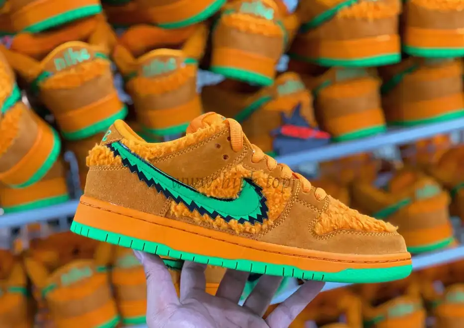 PKGOD exclusive Grateful Dead X SB dunk low pro Orange bear ready to ship