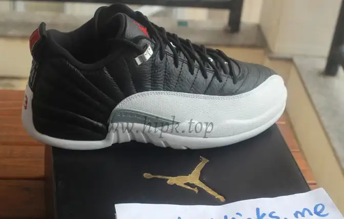 Authentic Air Jordan 12 Low “Playoff”