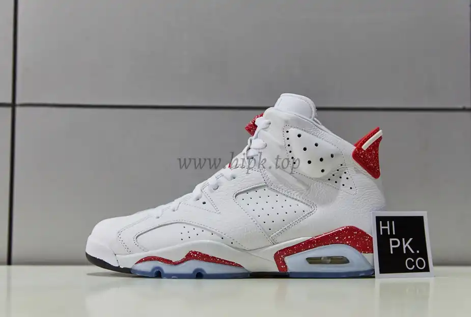 Pk God Air Jordan 6 Retro red Oreo retail materials ready to ship