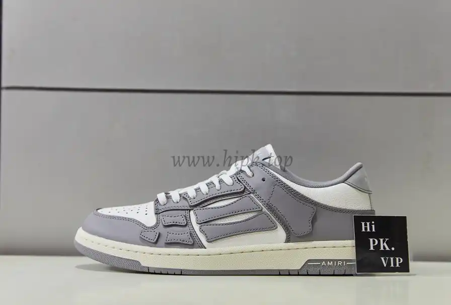 Pk God Amiri Men’s Skel LOW Sneakers GREY retail materials ready to ship