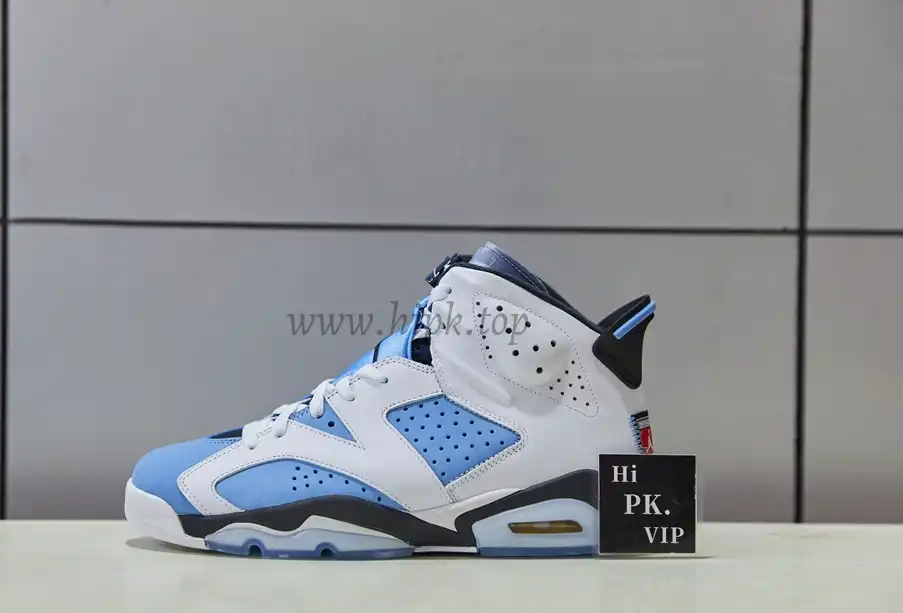 Pk God air Jordan 6 retro university blue retail materials ready to ship