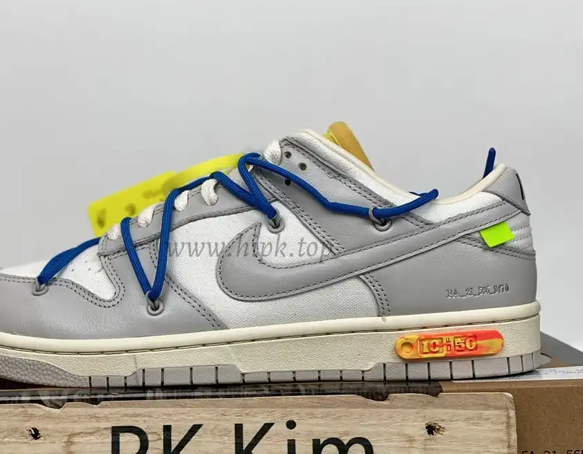 Pk God off white X dunk low the 50 NO.10 retail materials ready to ship