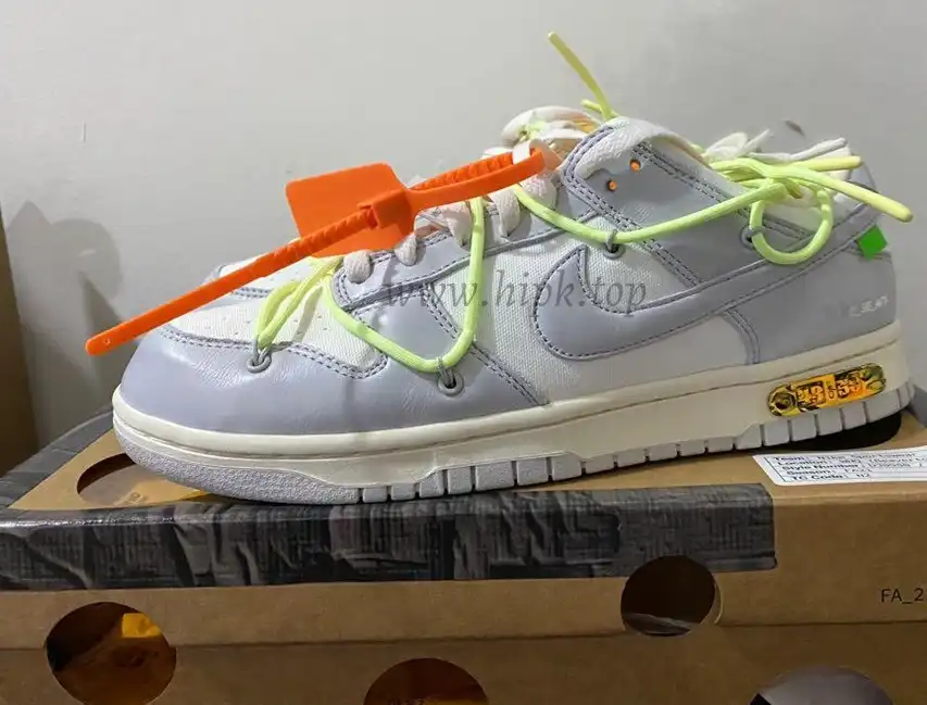 Pk God off white X dunk low the 50 NO.43 retail materials ready to ship