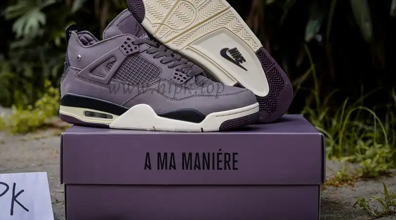 PK GOD Jordan 4 Retro A Ma Maniére Violet Ore RETAIL MATERIALS READY TO SHIP