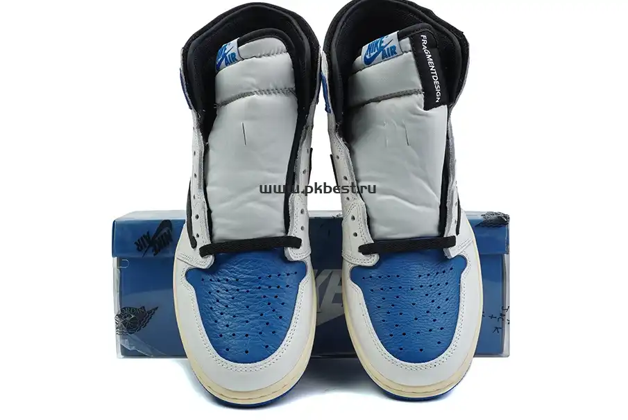 PK5.0 Travis Scott X Fragment X Air Jordan 1 High OG retail materials ready to ship