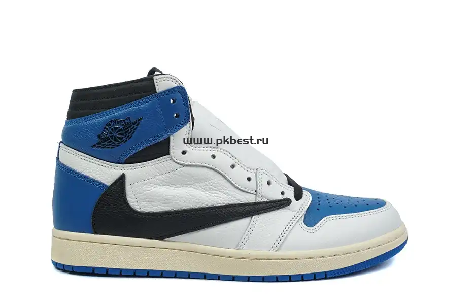 PK5.0 Travis Scott X Fragment X Air Jordan 1 High OG retail materials ready to ship