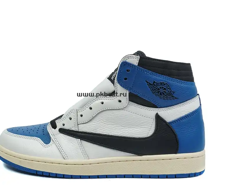 PK5.0 Travis Scott X Fragment X Air Jordan 1 High OG retail materials ready to ship