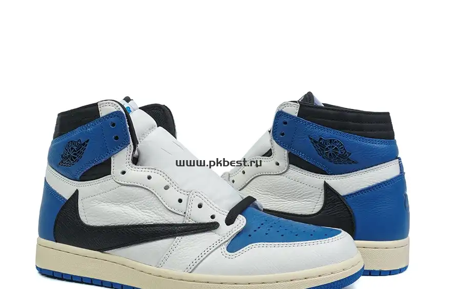 PK5.0 Travis Scott X Fragment X Air Jordan 1 High OG retail materials ready to ship