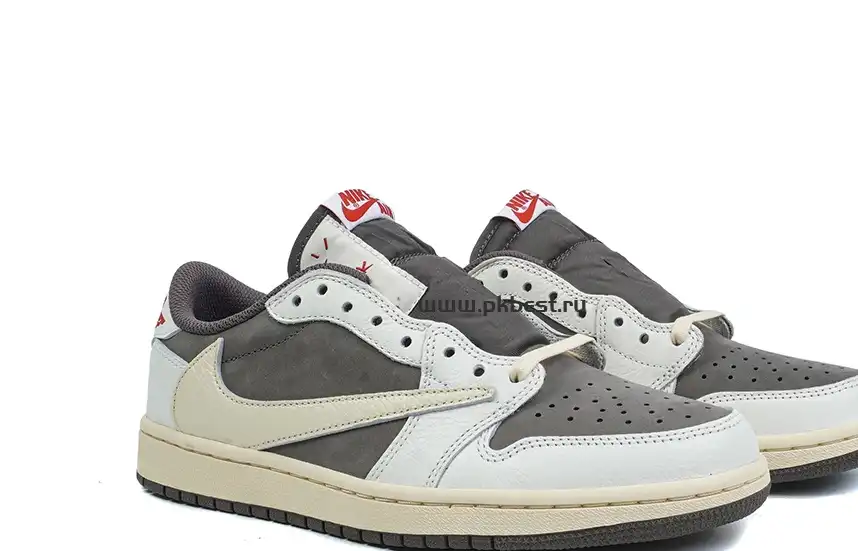 PK 5.0 Jordan 1 Retro Low OG SP Travis Scott Reverse Mocha RETAIL MATERIALS READY TO SHIP