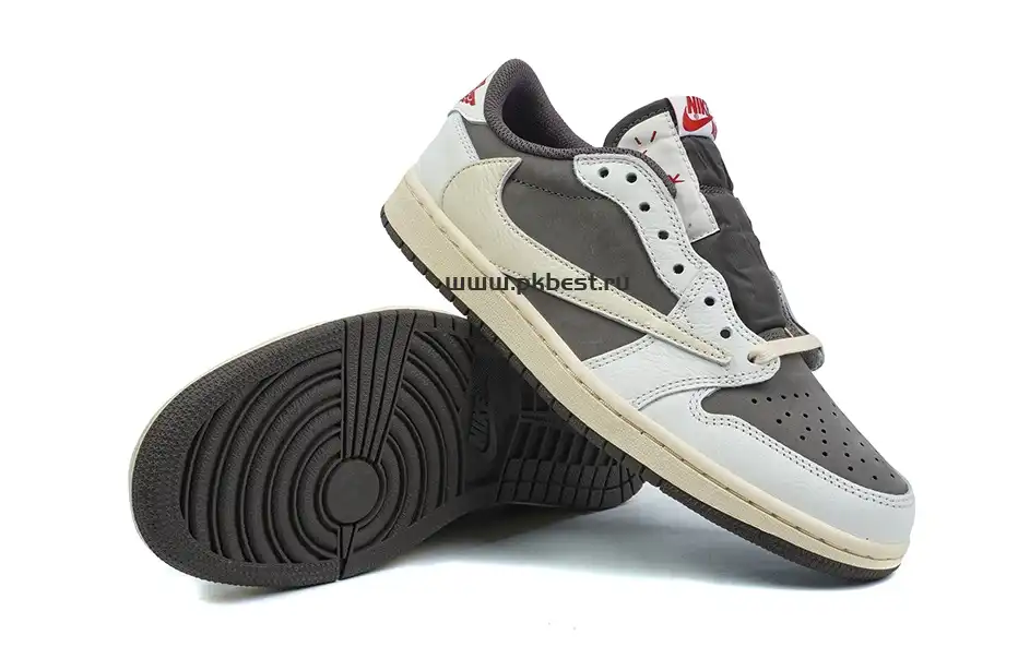 PK 5.0 Jordan 1 Retro Low OG SP Travis Scott Reverse Mocha RETAIL MATERIALS READY TO SHIP