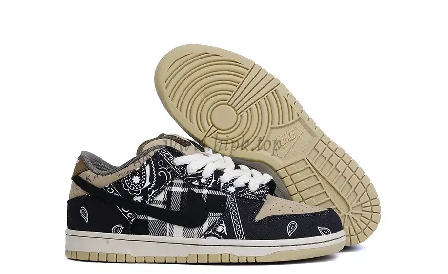 PK 4.0 exclusive 4.0 final version retail label Travis Scott X Nike SB dunk low Jackboys retail materials ready to ship