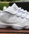 PK God Jordan Retro 11 Low Snakeskin Light Bone real snakeskin ready to ship