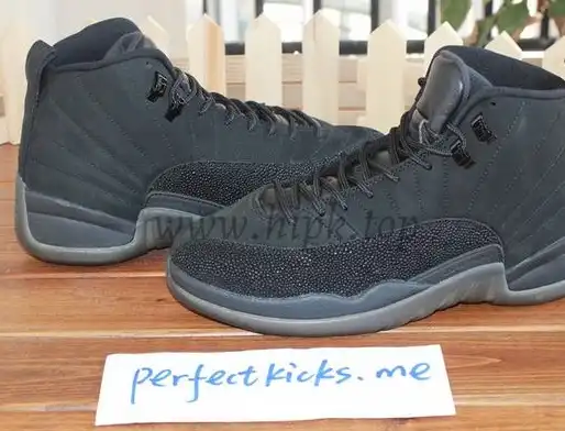 Authentic Air Jordan 12 Black OVO Best version (Nike pairs)