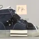 PK GOD Dior B57 MID-TOP SNEAKER  Gray and white RETAIL MATERIALS READY TO SHIP