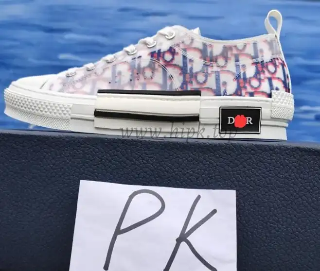 PK God Di*R retail version b23 lowtop red and blue come with retail materials total ready to ship