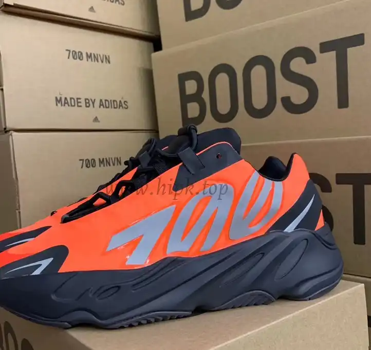 PK God yeezy 700 Carbon Blue retail materials ready to ship