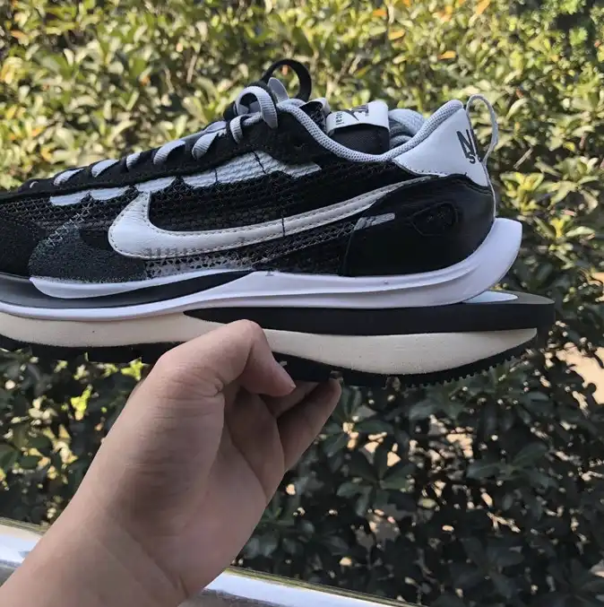 PK God Sacai X Nike LDV Waffle Black White retail matearials ready to ship