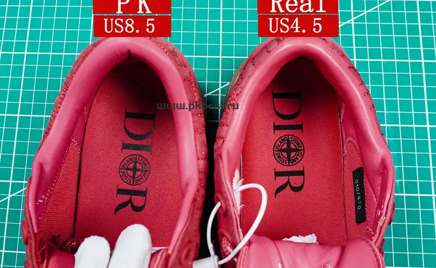 PK GOD STONE ISLAND x DIOR B33 red RETAIL MATERIALS READY TO SHIP