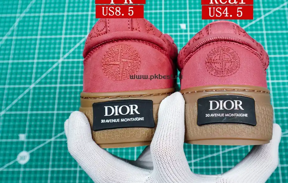 PK GOD STONE ISLAND x DIOR B33 red RETAIL MATERIALS READY TO SHIP