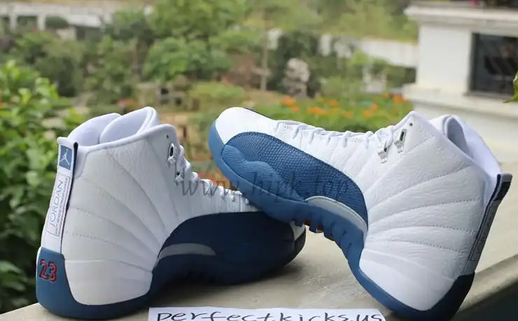 Authentic Air Jordan 12 French Blue 2016