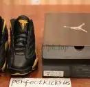 Authentic Air Jordan 13 Retro Black Cat with 3M