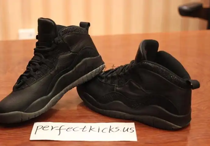 Authentic Air Jordan X Ovo black best version