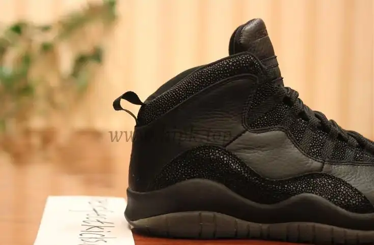 Authentic Air Jordan X Ovo black best version