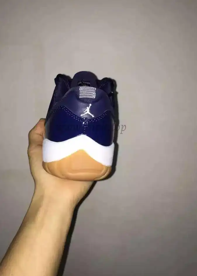 Authentic Air Jordan 11 Low Navy Gum