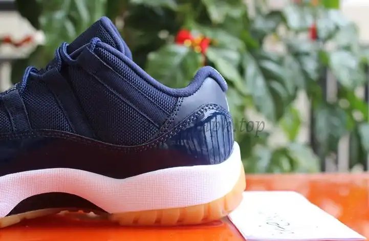 Authentic Air Jordan 11 Low Navy Gum