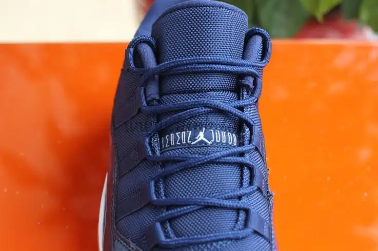 Authentic Air Jordan 11 Low Navy Gum