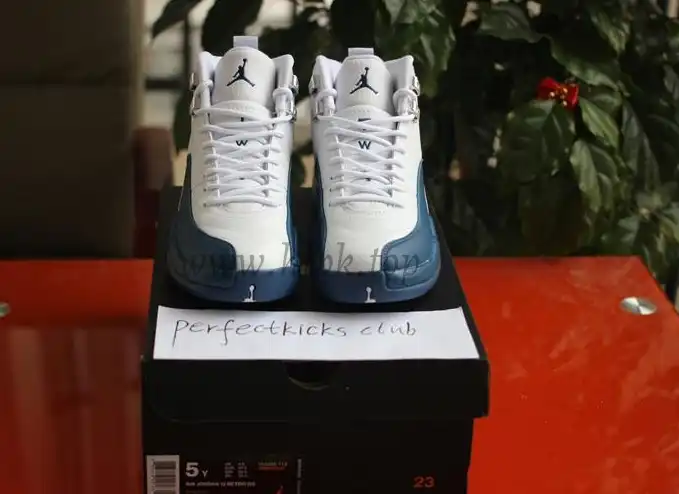 Authentic Air Jordan 12 French Blue Retro OG 2016