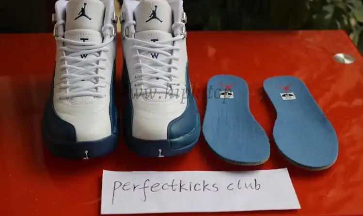 Authentic Air Jordan 12 French Blue Retro OG 2016