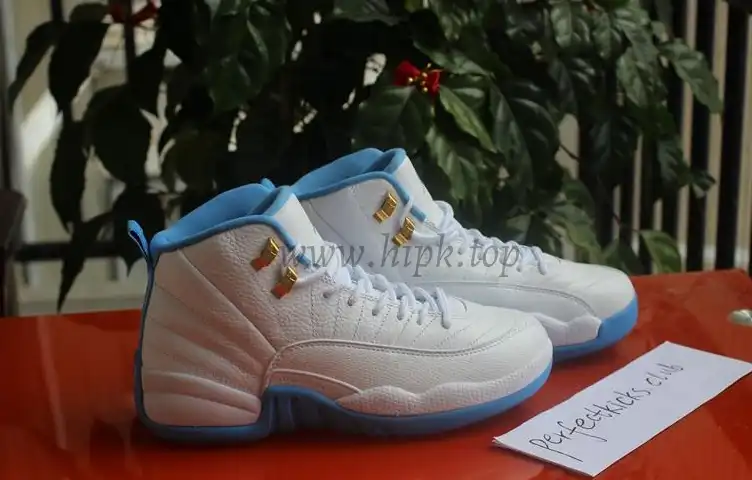 Authentic Air Jordan 12 GS University Blue