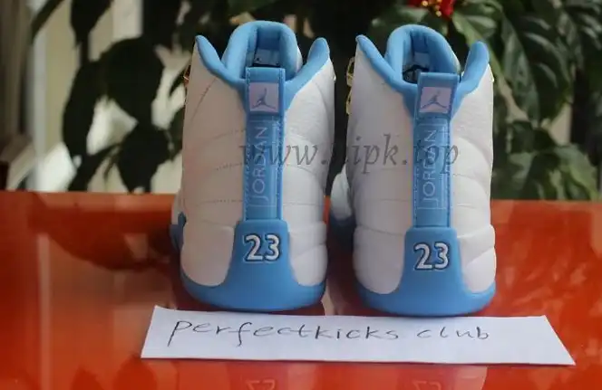 Authentic Air Jordan 12 GS University Blue