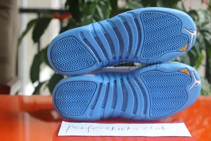 Authentic Air Jordan 12 GS University Blue