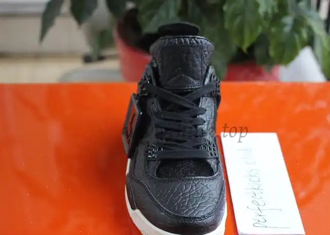 Authentic Air Jordan 4 Premium Black