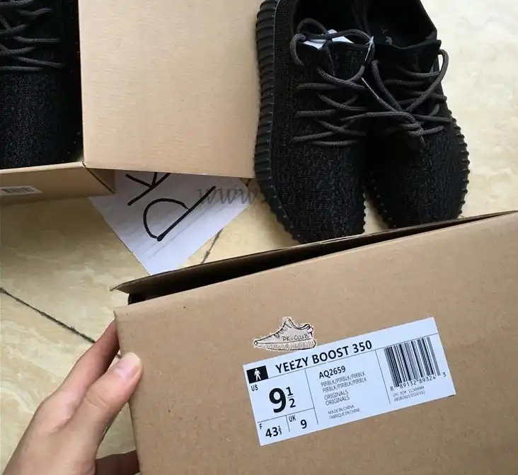 Yeezy 350 Pirate Black