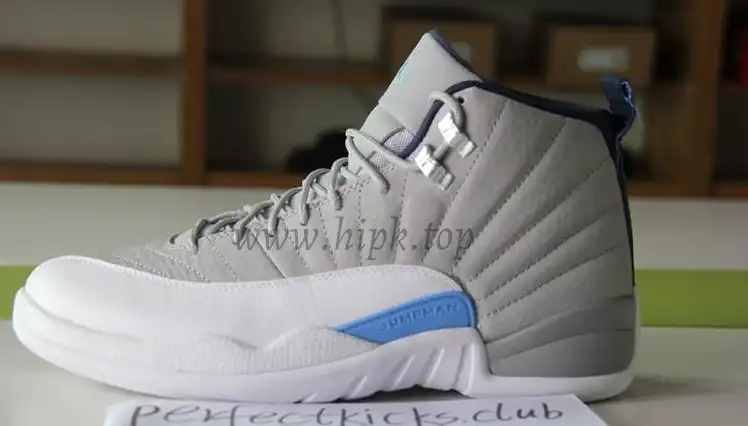 Air Jordan 12 Grey University Blue