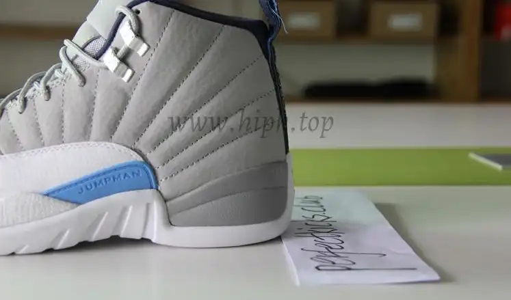 Air Jordan 12 Grey University Blue