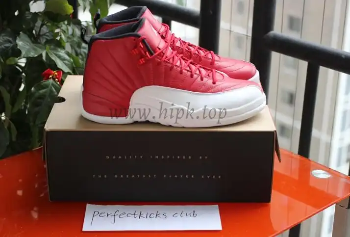 Authentic Air Jordan 12 Gym Red 2016