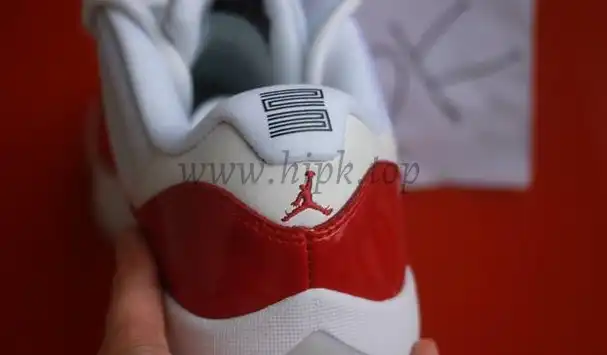 Authentic Air Jordan 11 Low Varsity Red