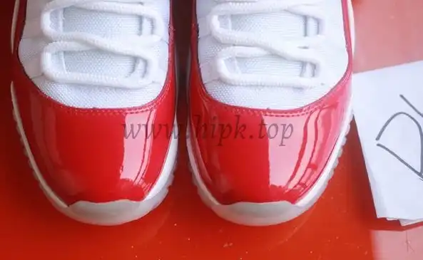 Authentic Air Jordan 11 Low Varsity Red