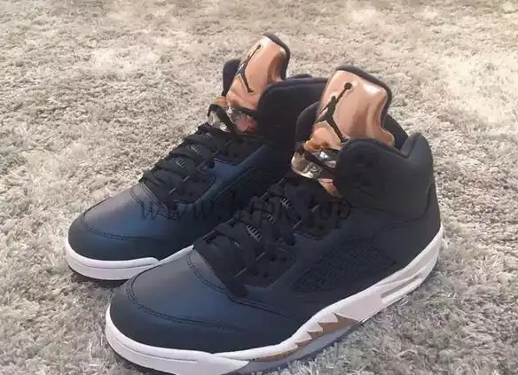 Authentic Air Jordan 5 Bronze