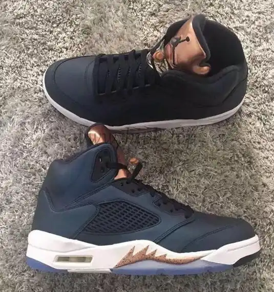 Authentic Air Jordan 5 Bronze