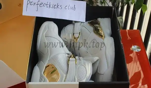 Authentic Air Jordan 8 Champagne & Confetti From PK.club