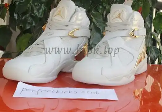 Authentic Air Jordan 8 Champagne & Confetti From PK.club