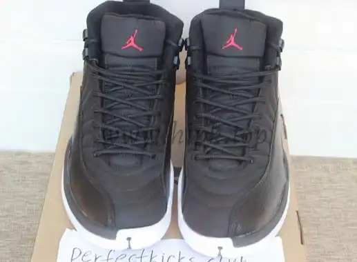 Authentic Air Jordan 12 “Black Nylon” Waterproof From PK