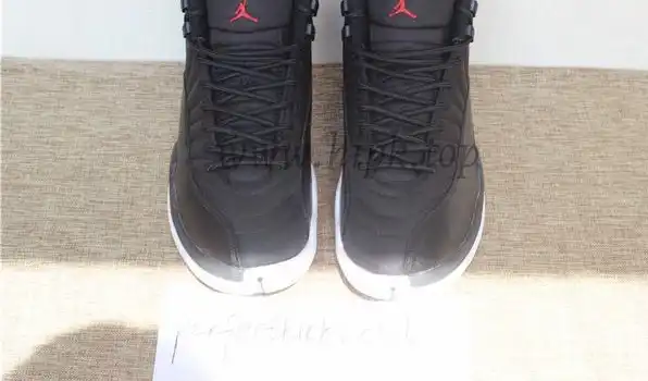 Authentic Air Jordan 12 “Black Nylon” Waterproof From PK