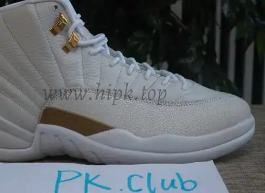 Authentic Air Jordan 12 OVO White Release Version （Nike pairs）